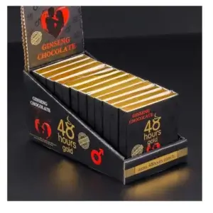 48 Hours Gold Ginseng Chocolate: A Harmonious Blend of Indulgence & Performance
