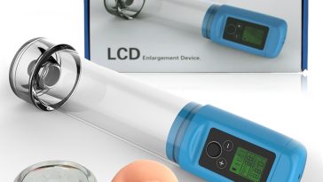 Men Penis Pump Electric LCD