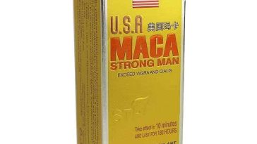 Maca USA Strong Man Power Pills