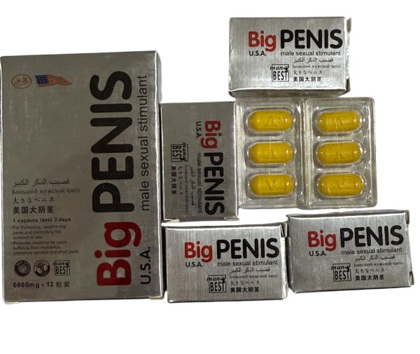 USA Big Penis Tablet – male enhancement supplement for increased size, stamina, and long-lasting sexual performance.