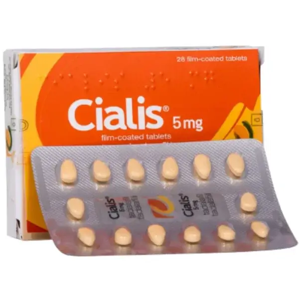 Cialis 5mg 28 Film-Coated Tablet I Daily ED Treatment