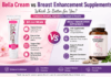 Bella Cream vs breast enhancement supplements comparison for women