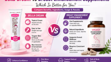 Bella Cream vs breast enhancement supplements comparison for women