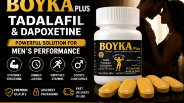 Boyka Plus Tadalafil UAE capsules for men's performance support