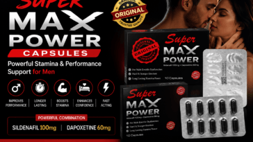 Super Max Power Capsules UAE with Sildenafil 100mg and Dapoxetine 60mg