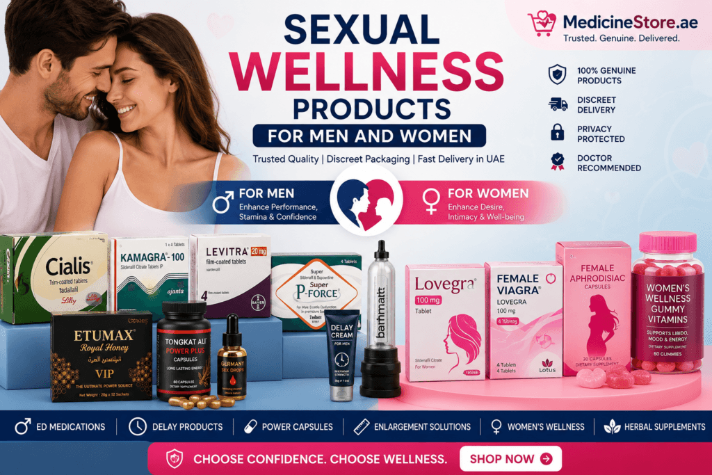 Sexual Wellness Products for Men and Women in UAE