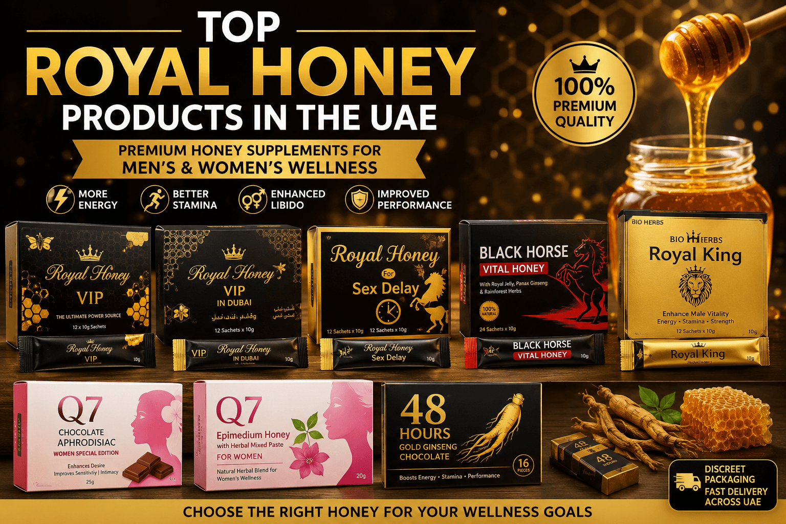Top Royal Honey Products in the UAE