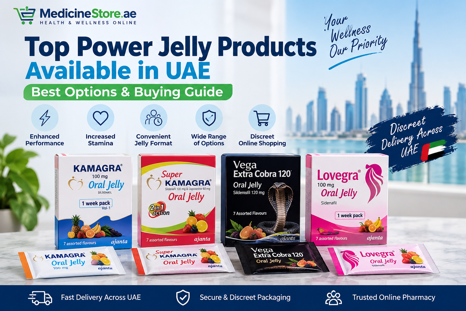 Top power jelly products available in UAE