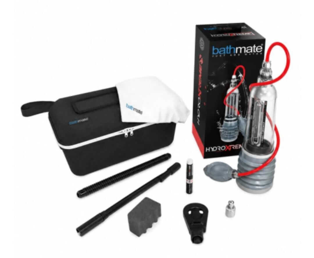 Bathmate HydroXtreme 9 water-powered pump with product box UAE