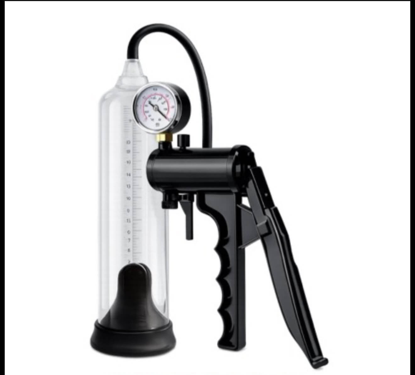 Dual Function Vacuum Pistol Pump with pressure gauge and cylinder UAE
