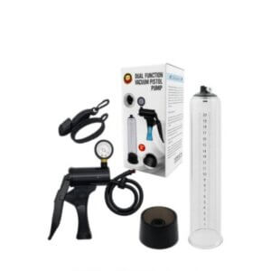 Dual Function Vacuum Pistol Penis Pump