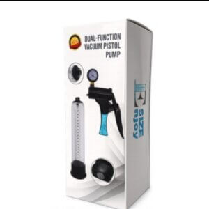 Dual Function Vacuum Pistol Pump with pressure gauge and cylinder UAE